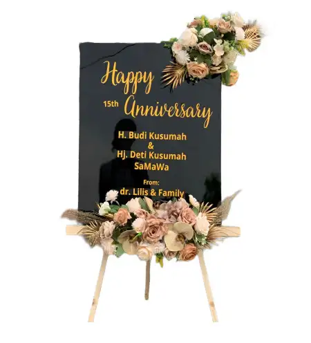 Papan Bunga Akrilik Kalumbuk